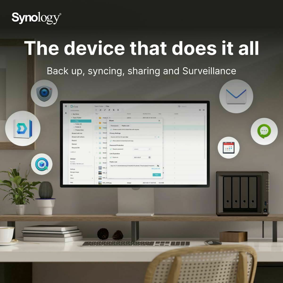 Stocare în Rețea NAS Synology DS925+