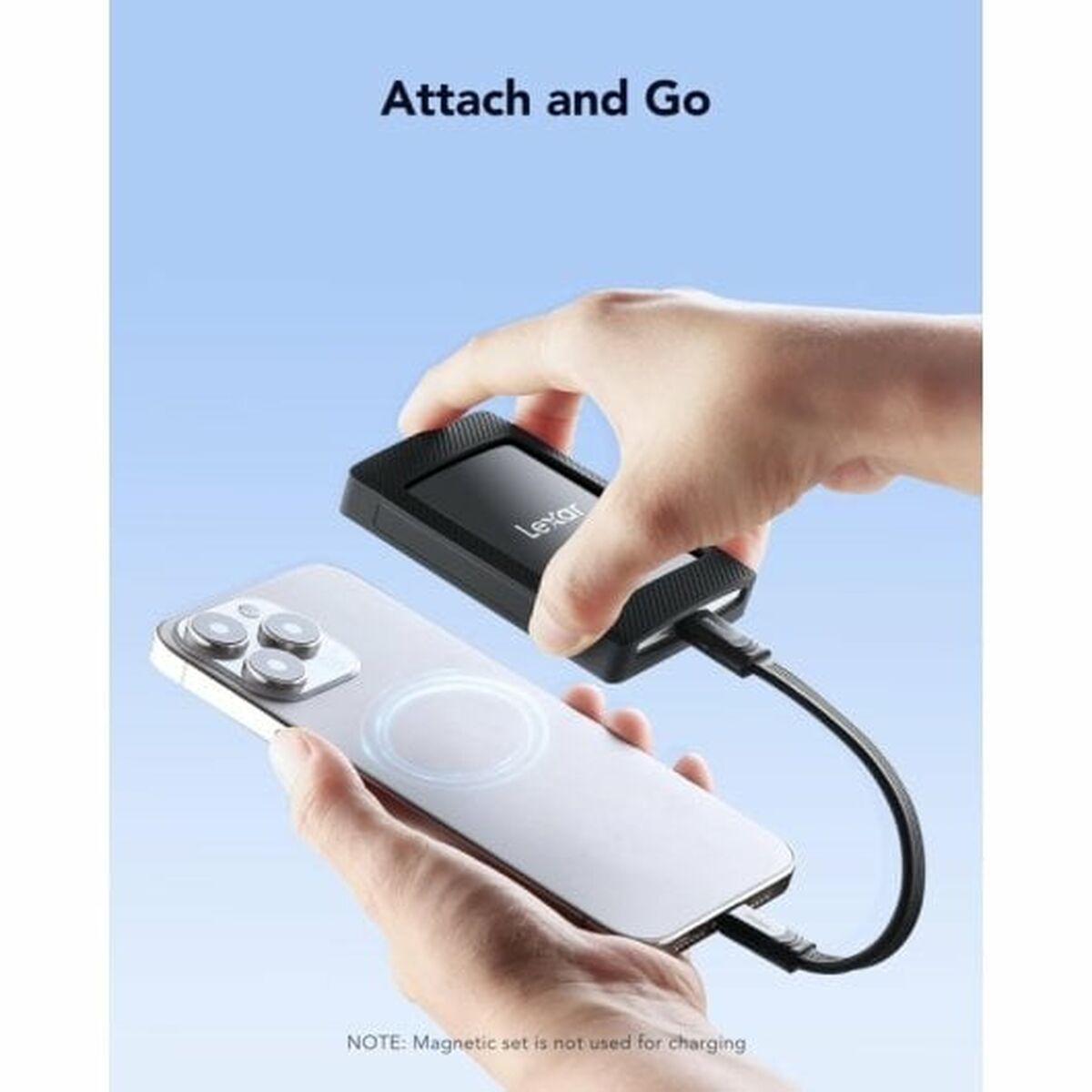 Hard disk Extern Lexar LSL500M001T-RNBNG Negru 1 TB