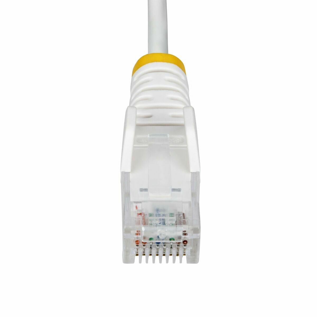 Conector RJ45 Categoria 6 FTP Startech N6PAT300CMWHS Alb 3 m