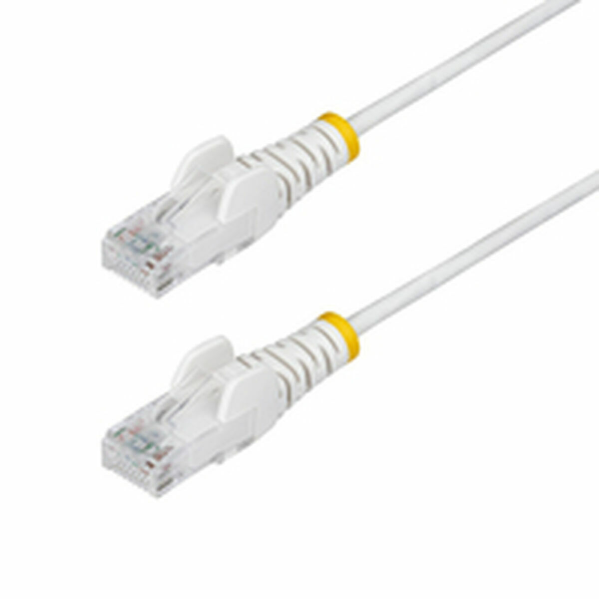Conector RJ45 Categoria 6 FTP Startech N6PAT300CMWHS Alb 3 m