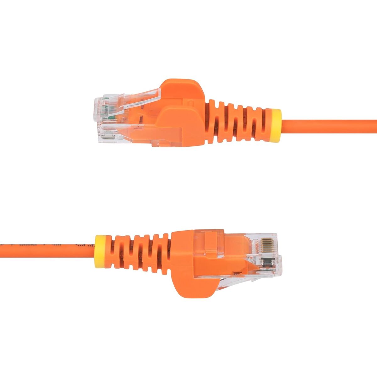 Cablu RJ45 Categoria 6 FTP Rigid Startech N6PAT250CMORS Portocaliu 2,5 m