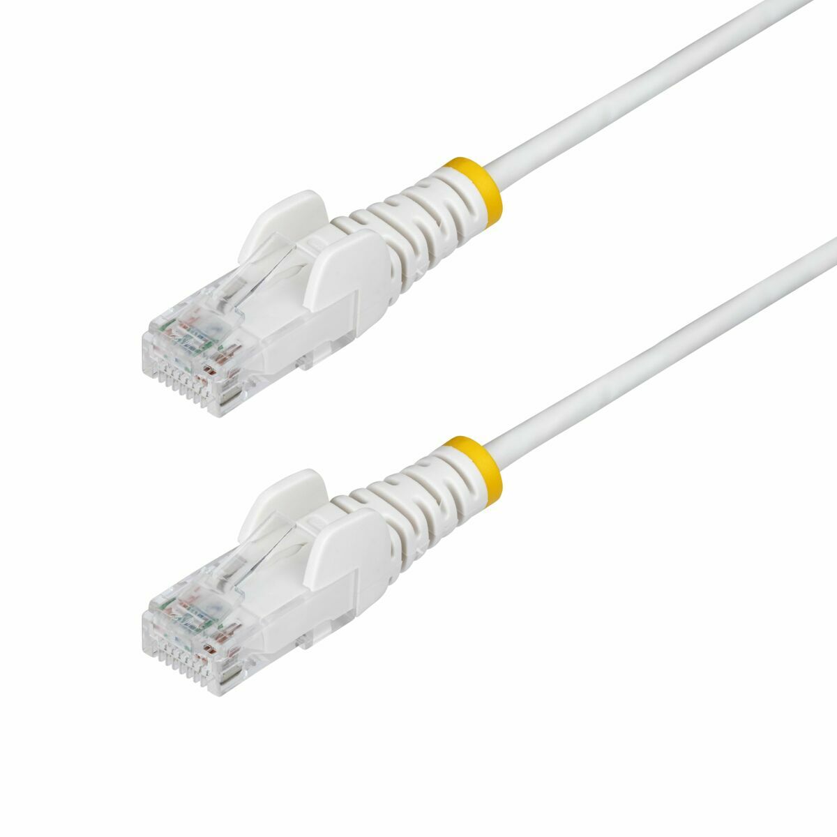 Conector RJ45 Categoria 6 FTP Startech N6PAT15MWHS Alb 15 m