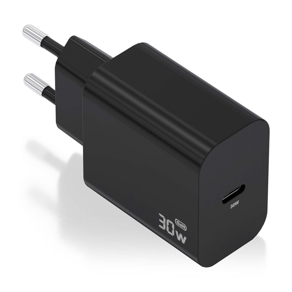 Încărcător de Perete Aisens GAN 30W 1XUSB-C PD3.0 CHAR Negru 33 W 50 W