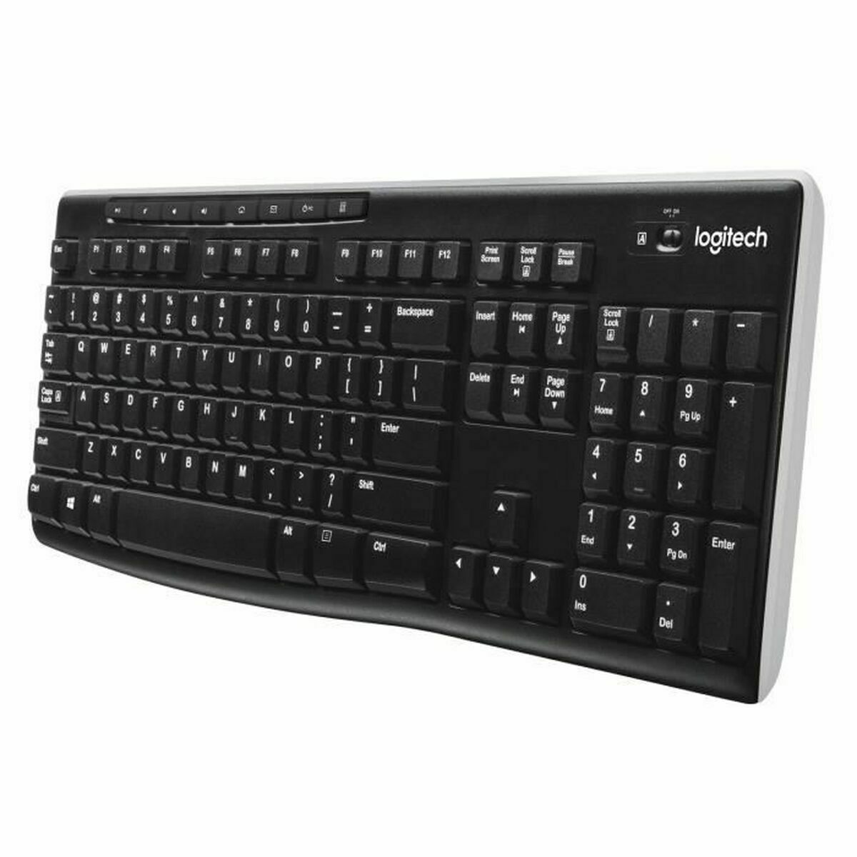 Tastatură și Mouse Logitech 920-003748 Negru Franceză AZERTY