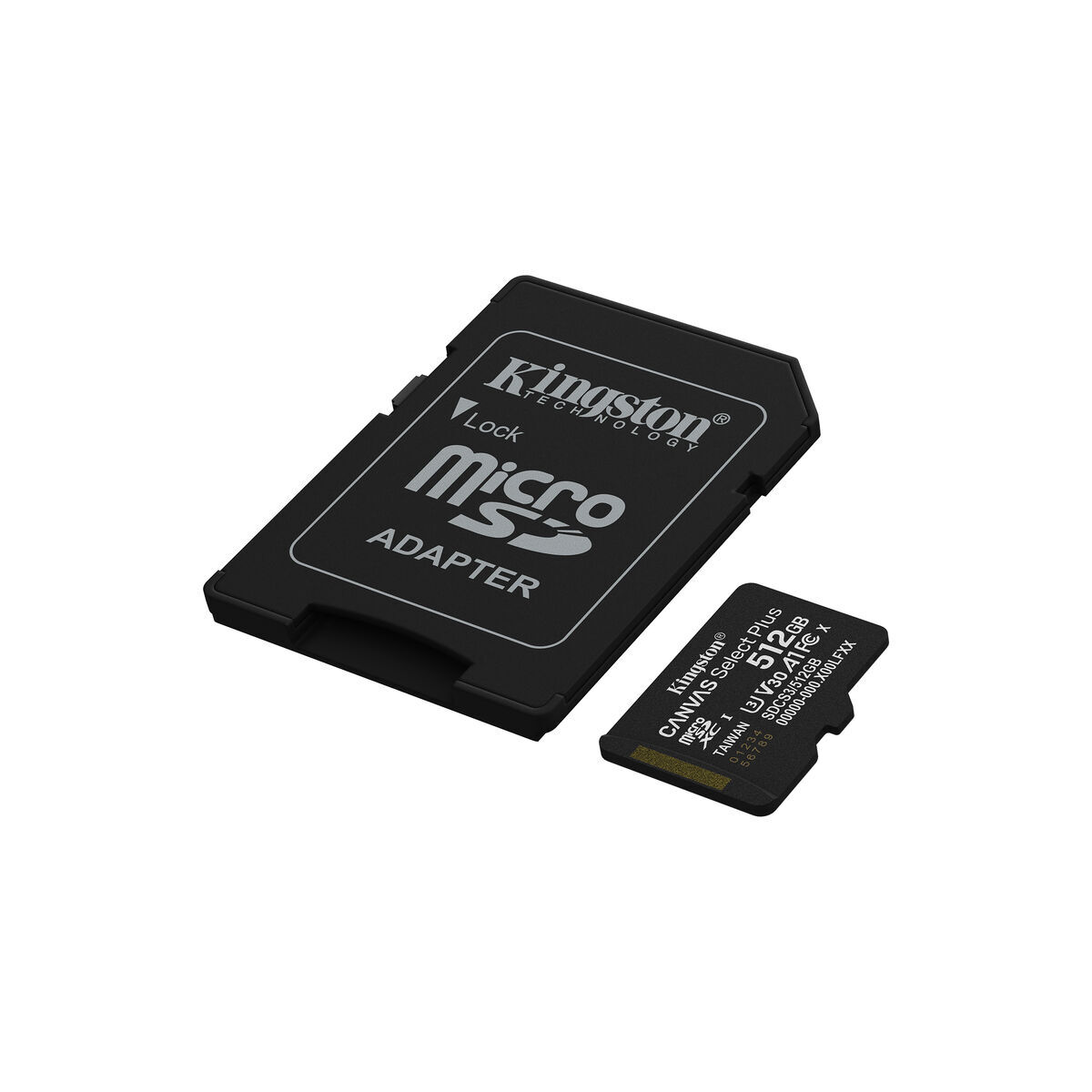 Card de Memorie Micro SD cu Adaptor Kingston SDCS3/512GB 512 GB
