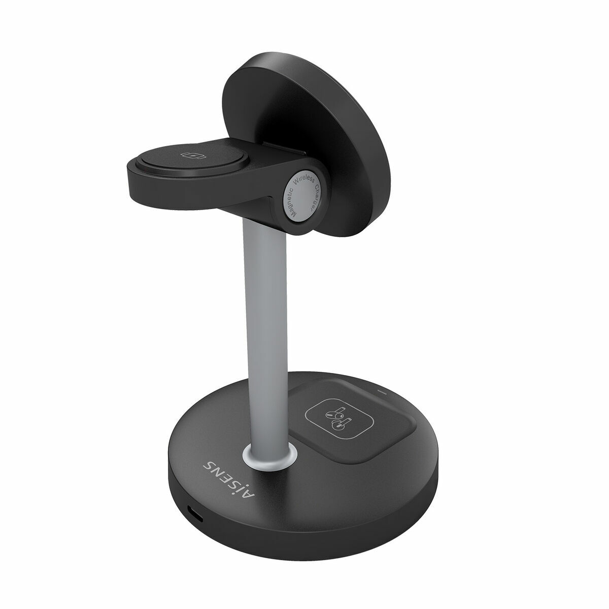 Încărcător Fără Fir Aisens USB-C 3IN1 15WACCS Negru 15 W 50 W