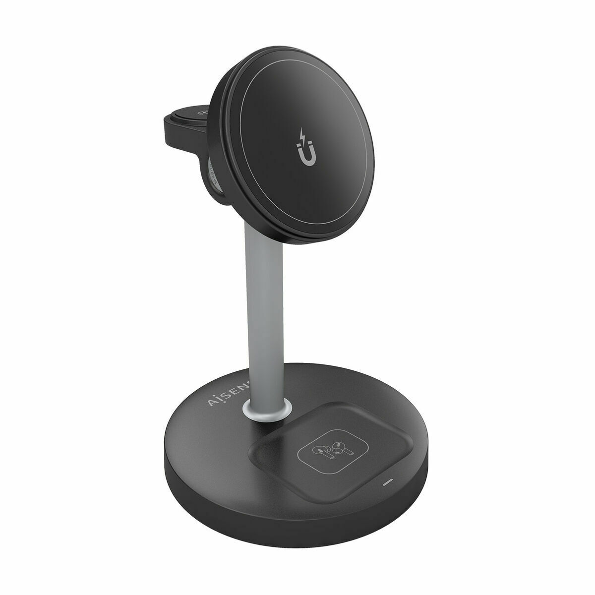 Încărcător Fără Fir Aisens USB-C 3IN1 15WACCS Negru 15 W 50 W