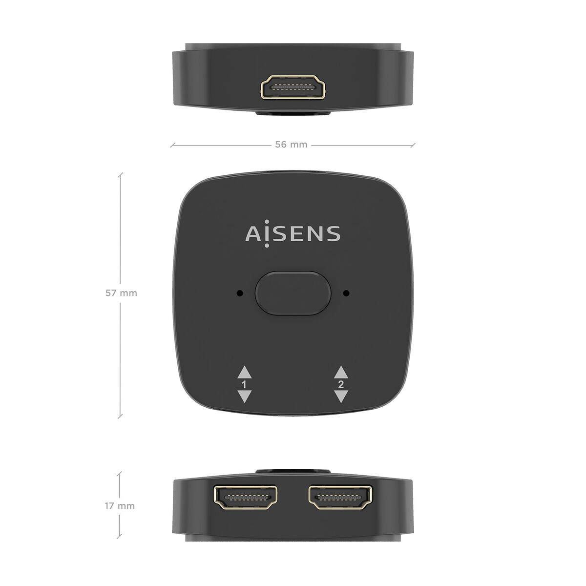 Switch HDMI Aisens A123-0948