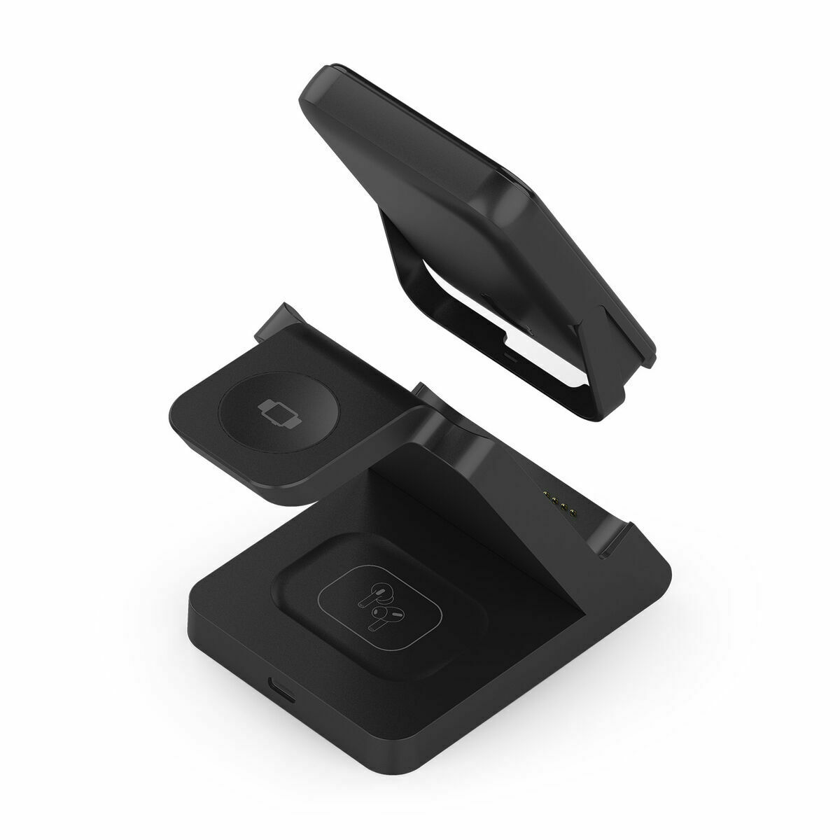 Încărcător Fără Fir Aisens USB-C 4IN1 15WACCS Negru 15 W 50 W