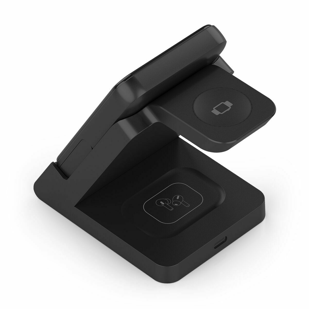 Încărcător Fără Fir Aisens USB-C 4IN1 15WACCS Negru 15 W 50 W