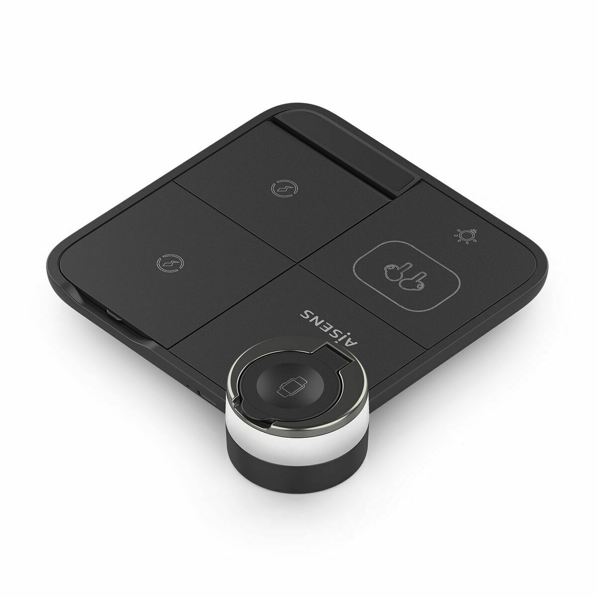 Încărcător Fără Fir Aisens 4IN1 15WACCS Negru 15 W 50 W