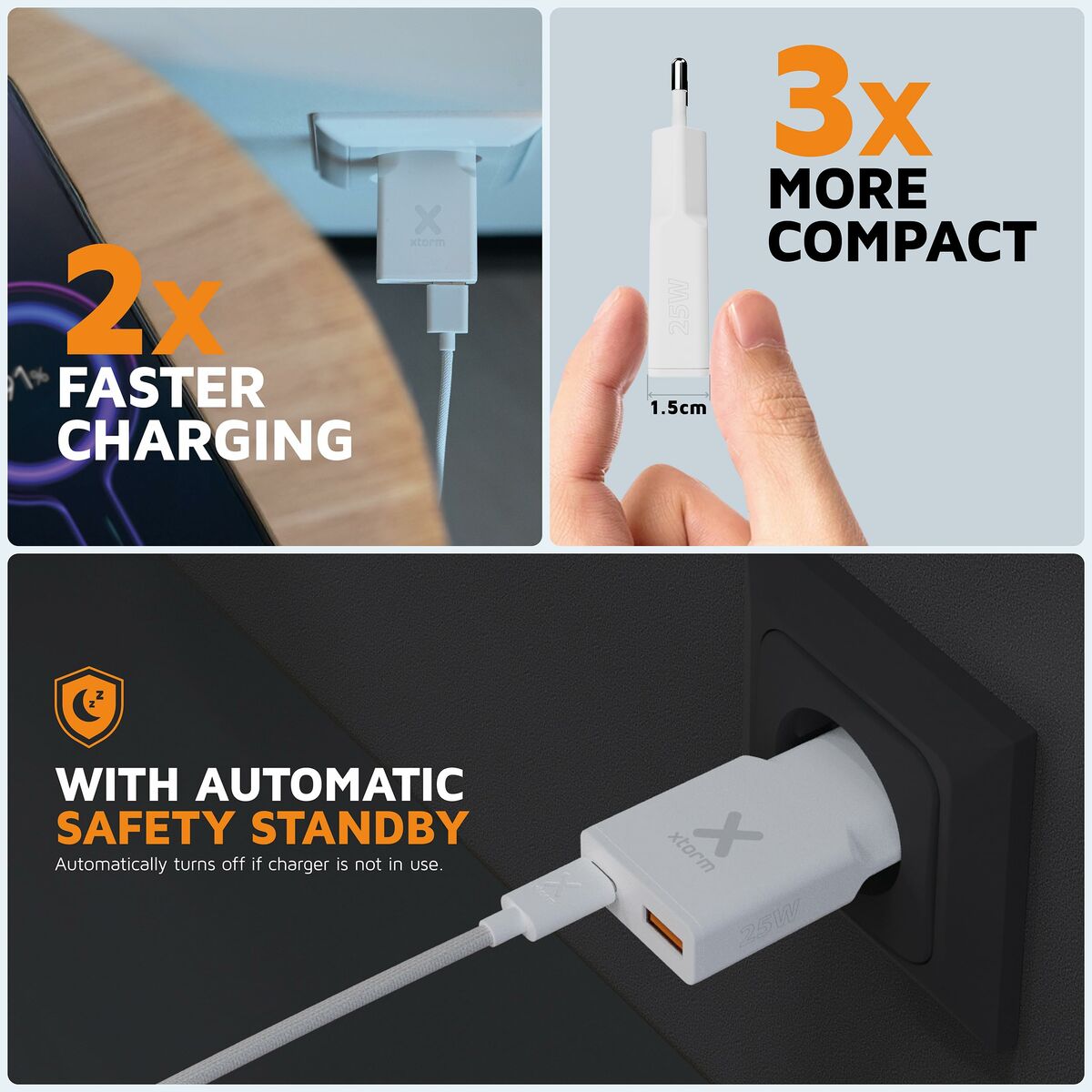 Powerbank Xtorm XG2SL025 Alb