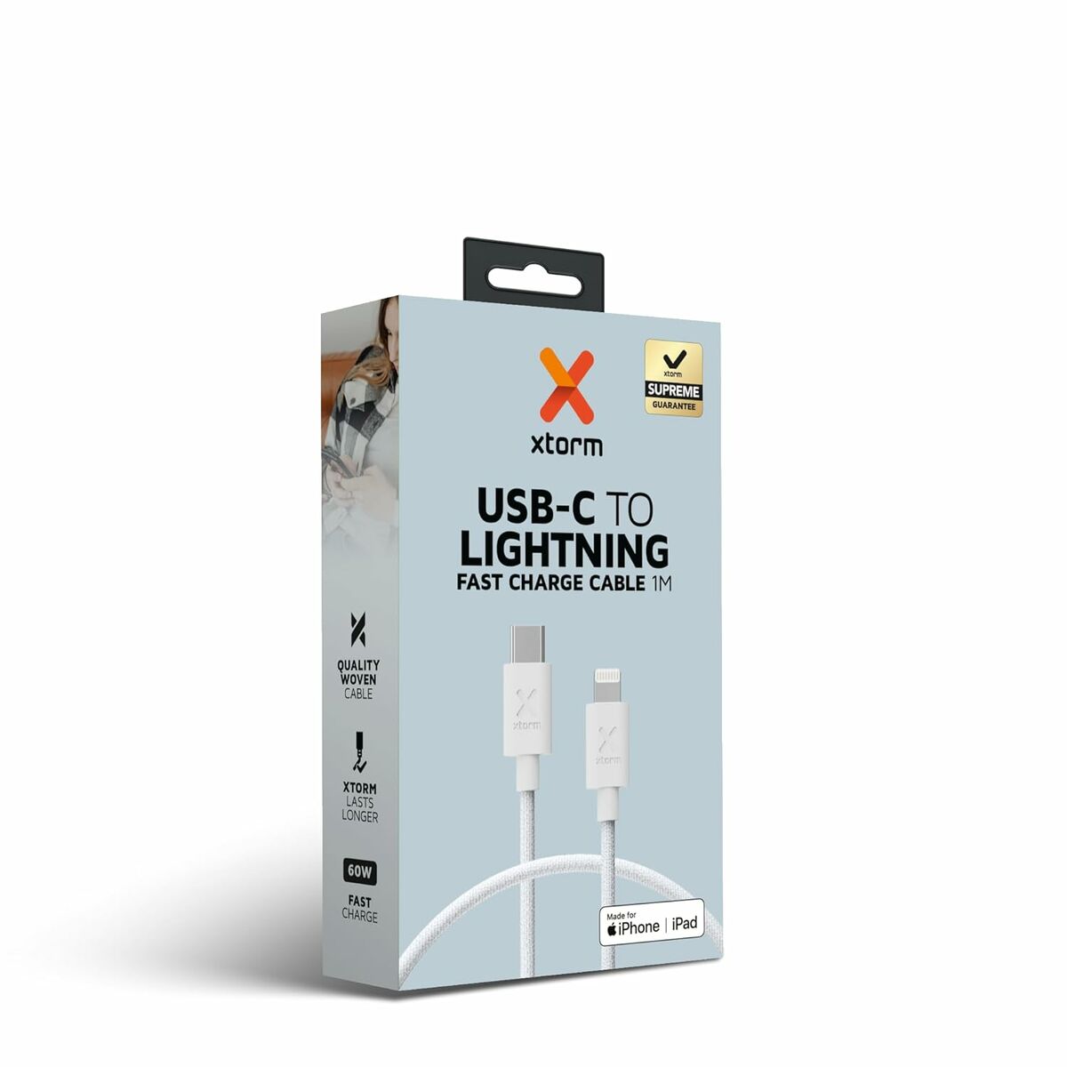 Cablu USB Xtorm CXG2030 Alb