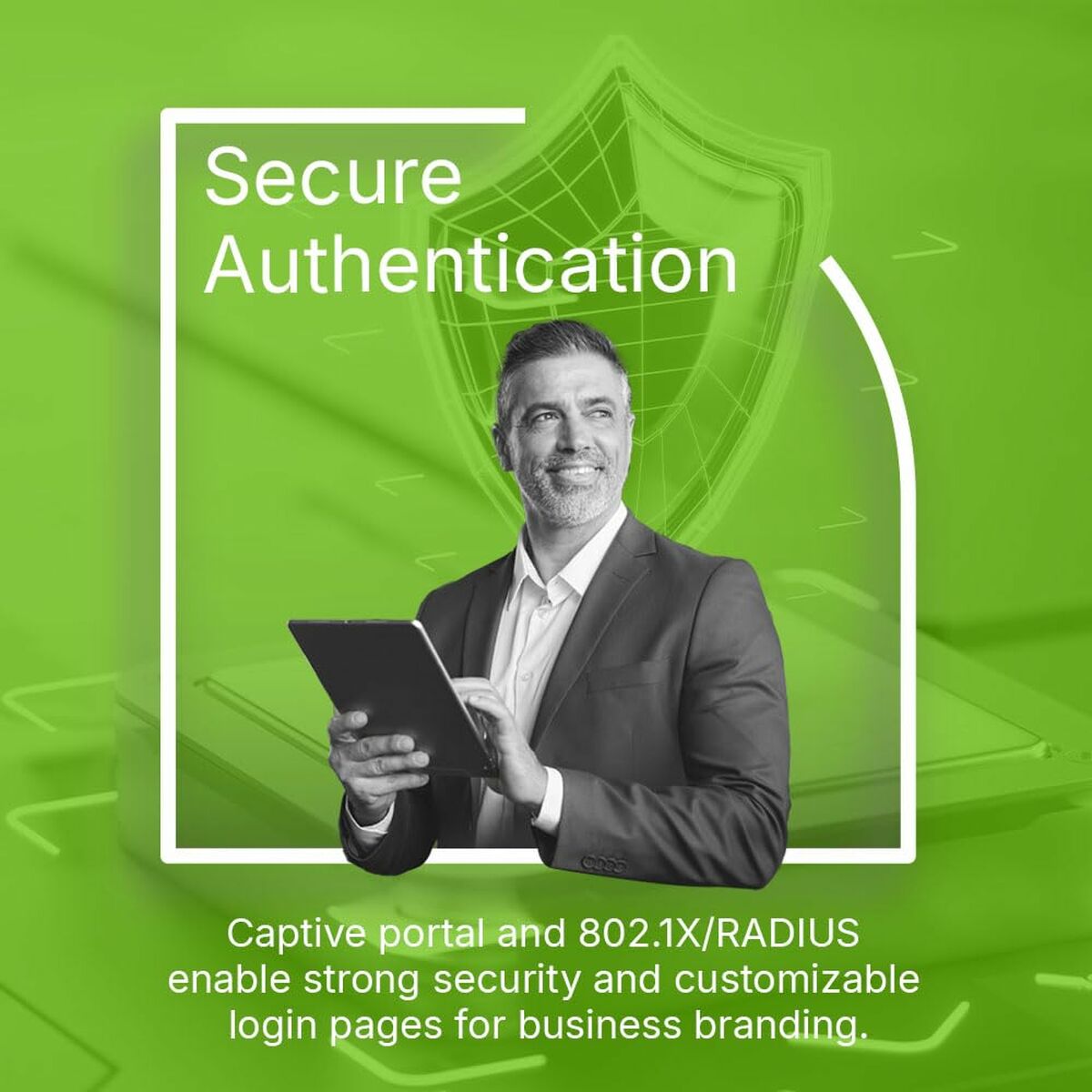 Cablu de Rețea Rigid UTP Categoria 6 ZyXEL NWA90BE-EU0102F