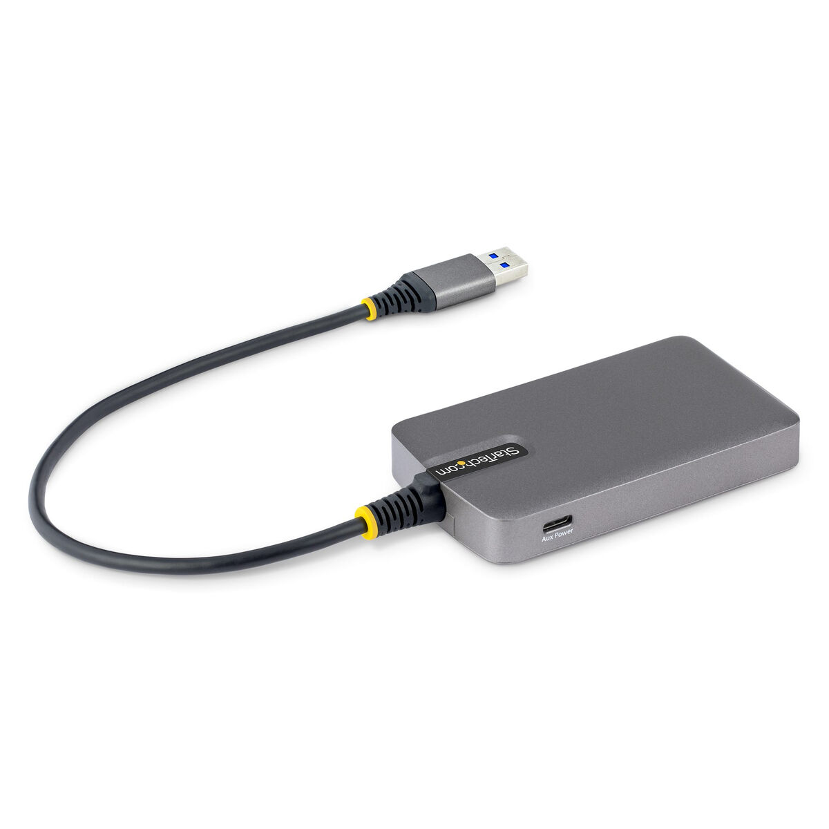 Hub USB Startech 5G4AC-USB-A-HUB Gri