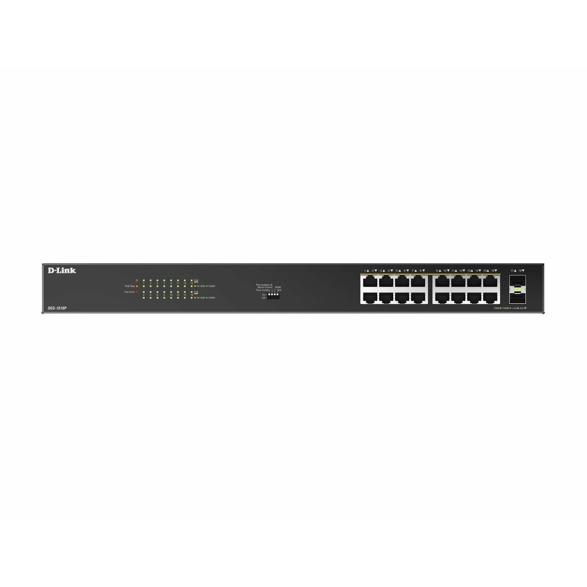 Switch D-Link DGS-1018P/E