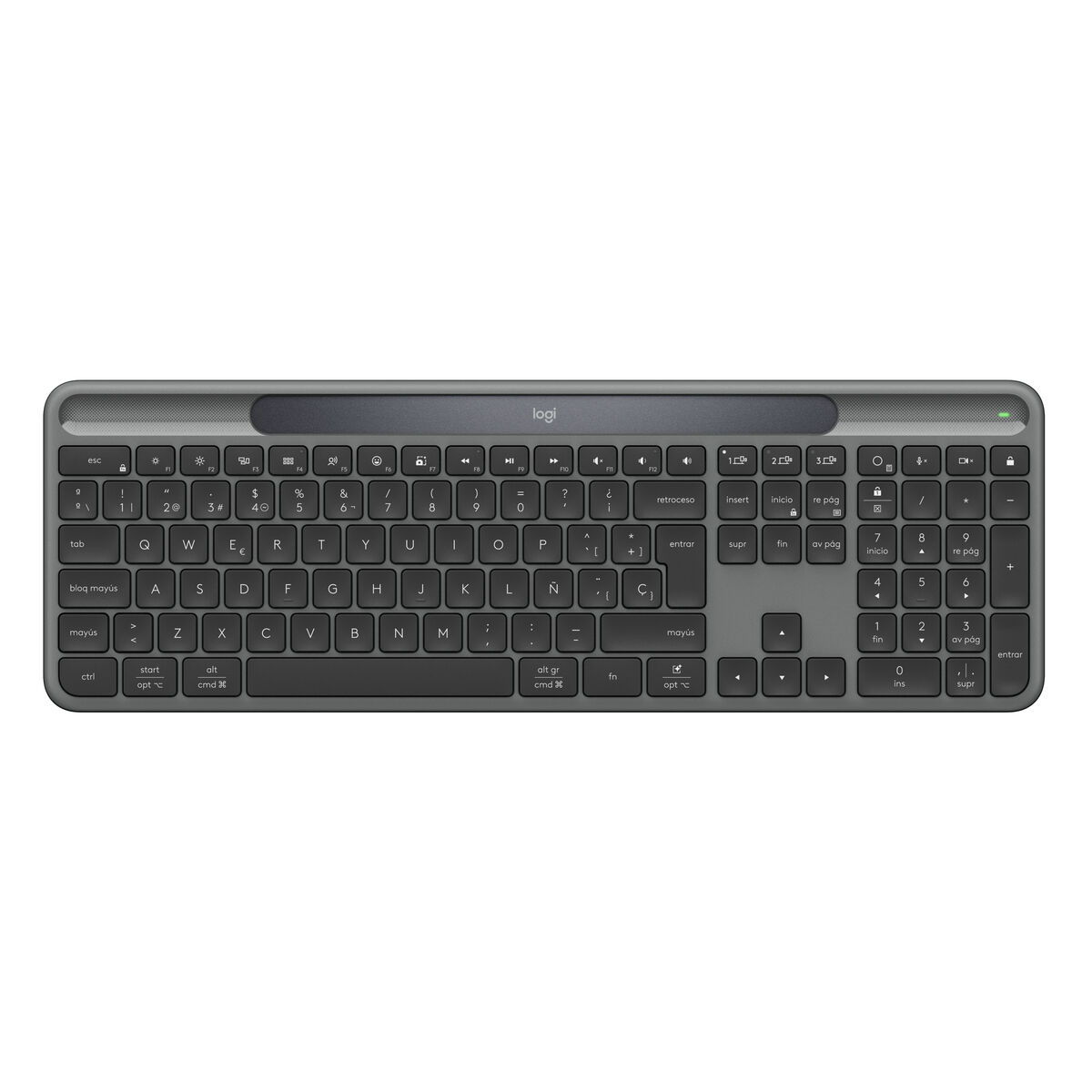 Tastatură și Mouse Logitech 920-013760 Grafit Spaniolă QZERTY