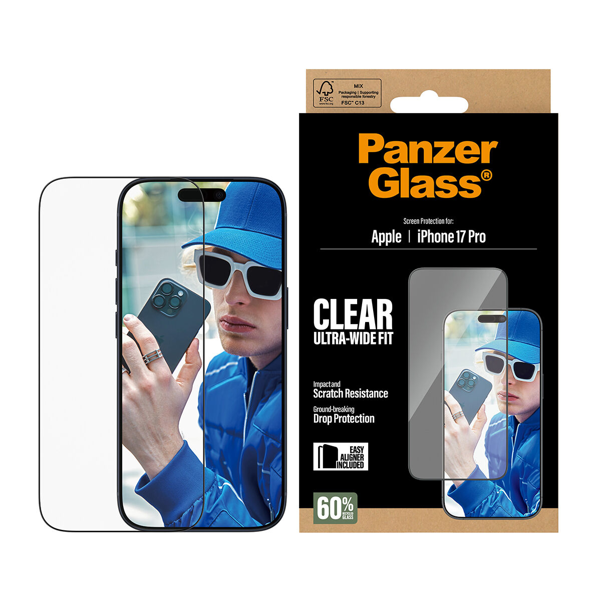 Protector de Ecran pentru Mobil Panzer Glass PG99748 Apple