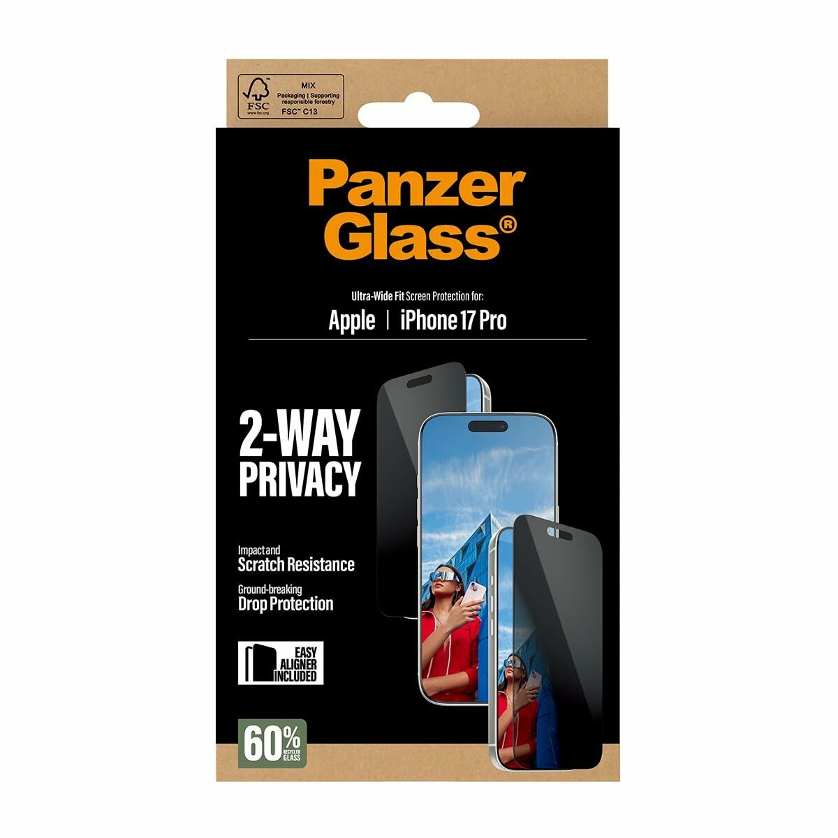 Husă pentru Mobil Panzer Glass PG93414 Apple