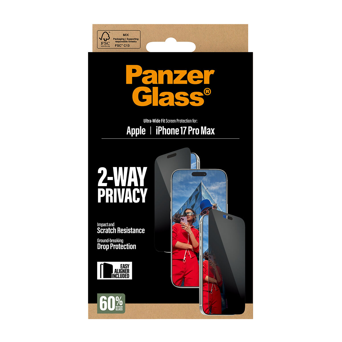 Membrană de Protecție pentru Ecran Panzer Glass PG75492 Apple iPhone 17 Pro Max