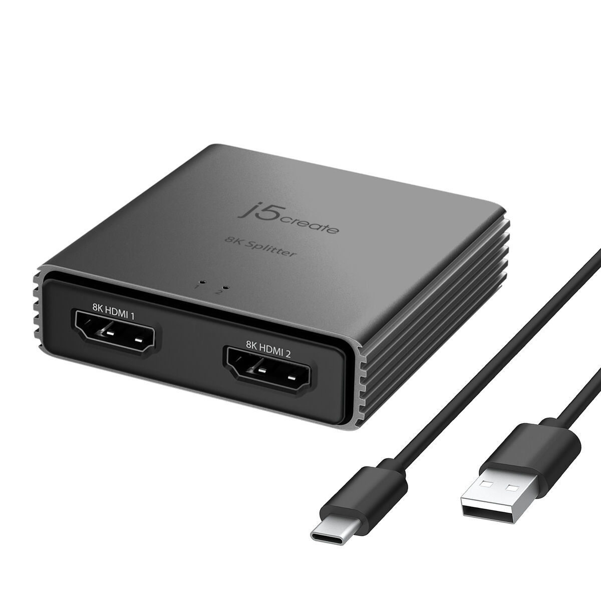 Cablu USB j5create JDSH812-N Gri