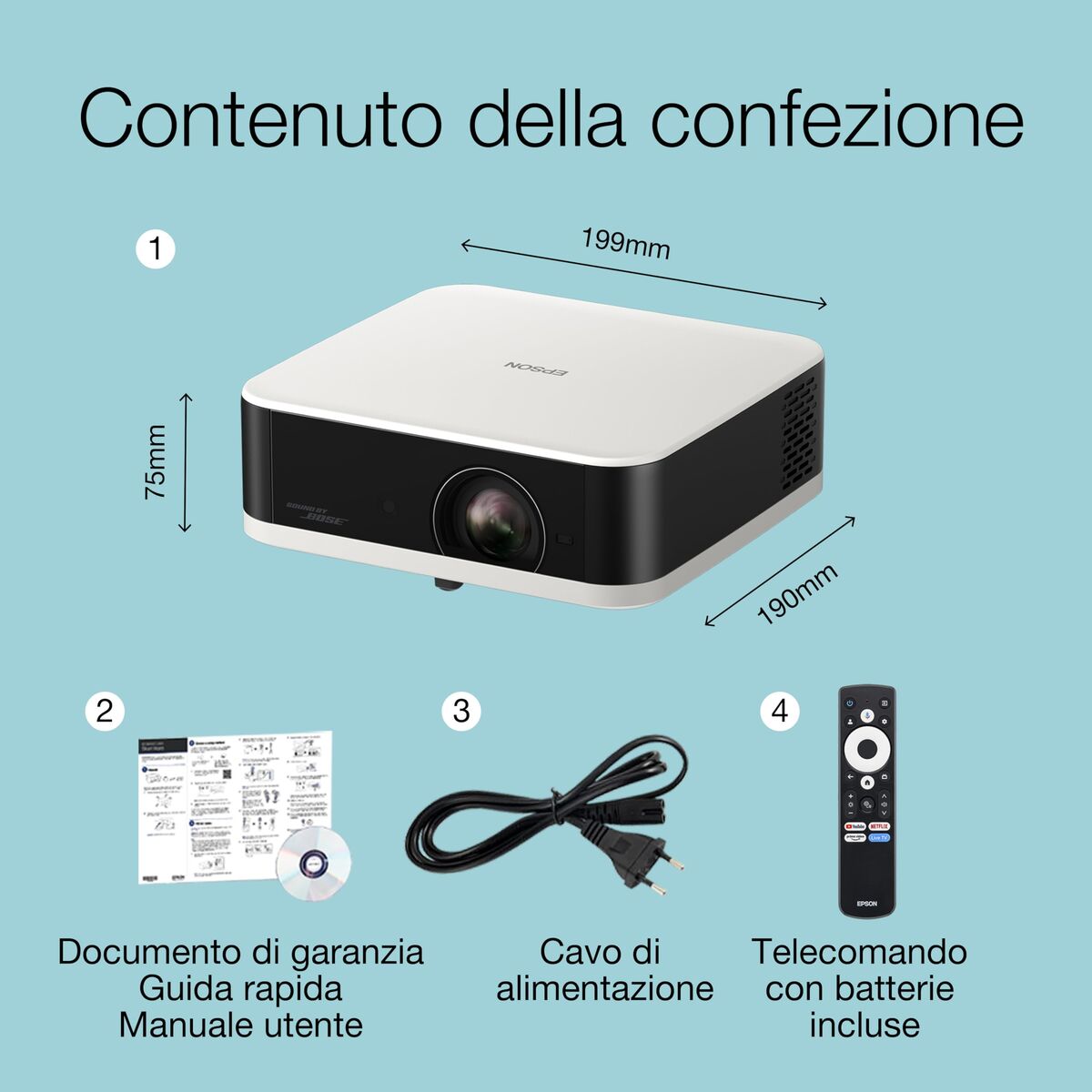 Proiector Epson V11HB72040 1920 x 1080 px