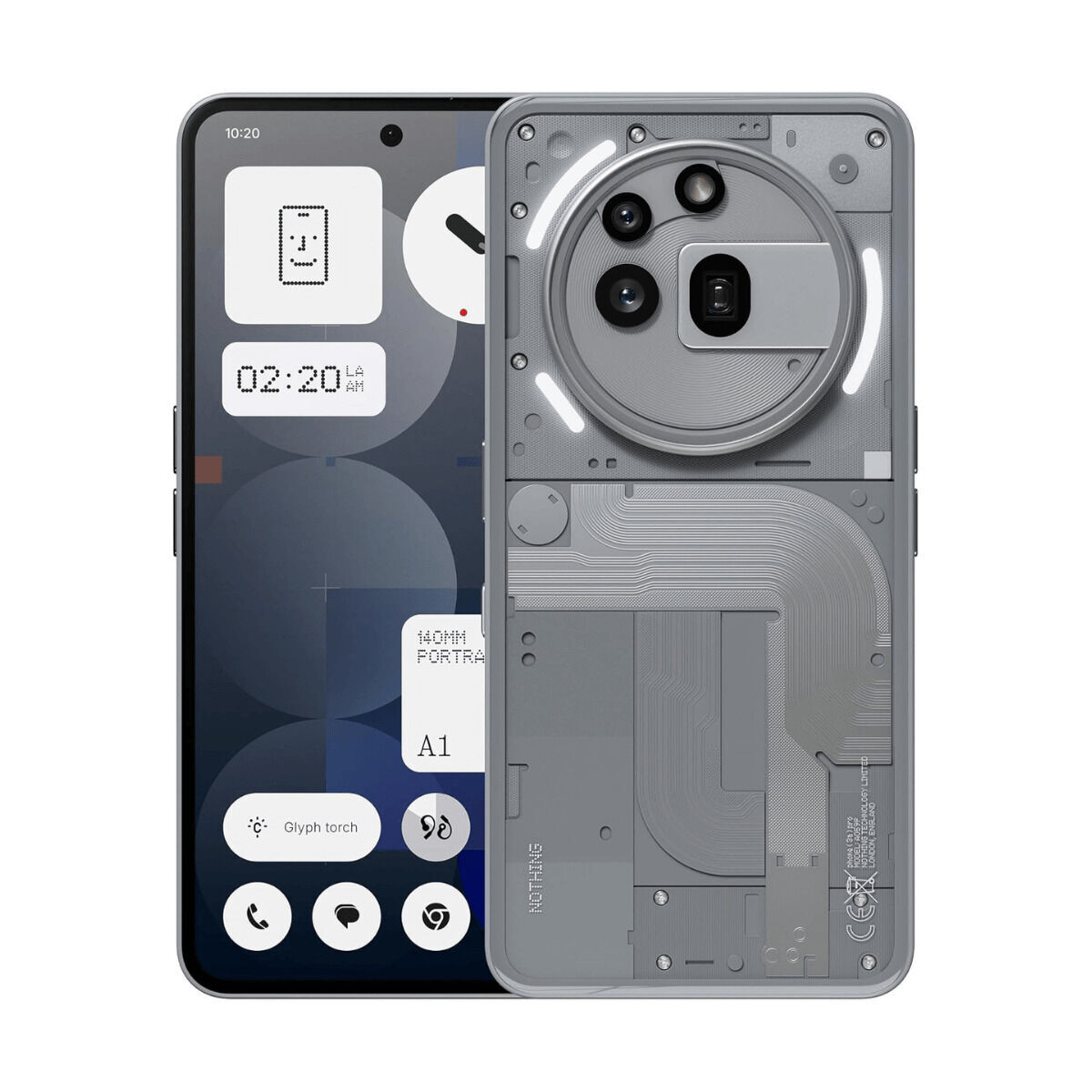 Smartphone Nothing PHONE(3A) PRO 6,77" 12 GB RAM 256 GB Gri