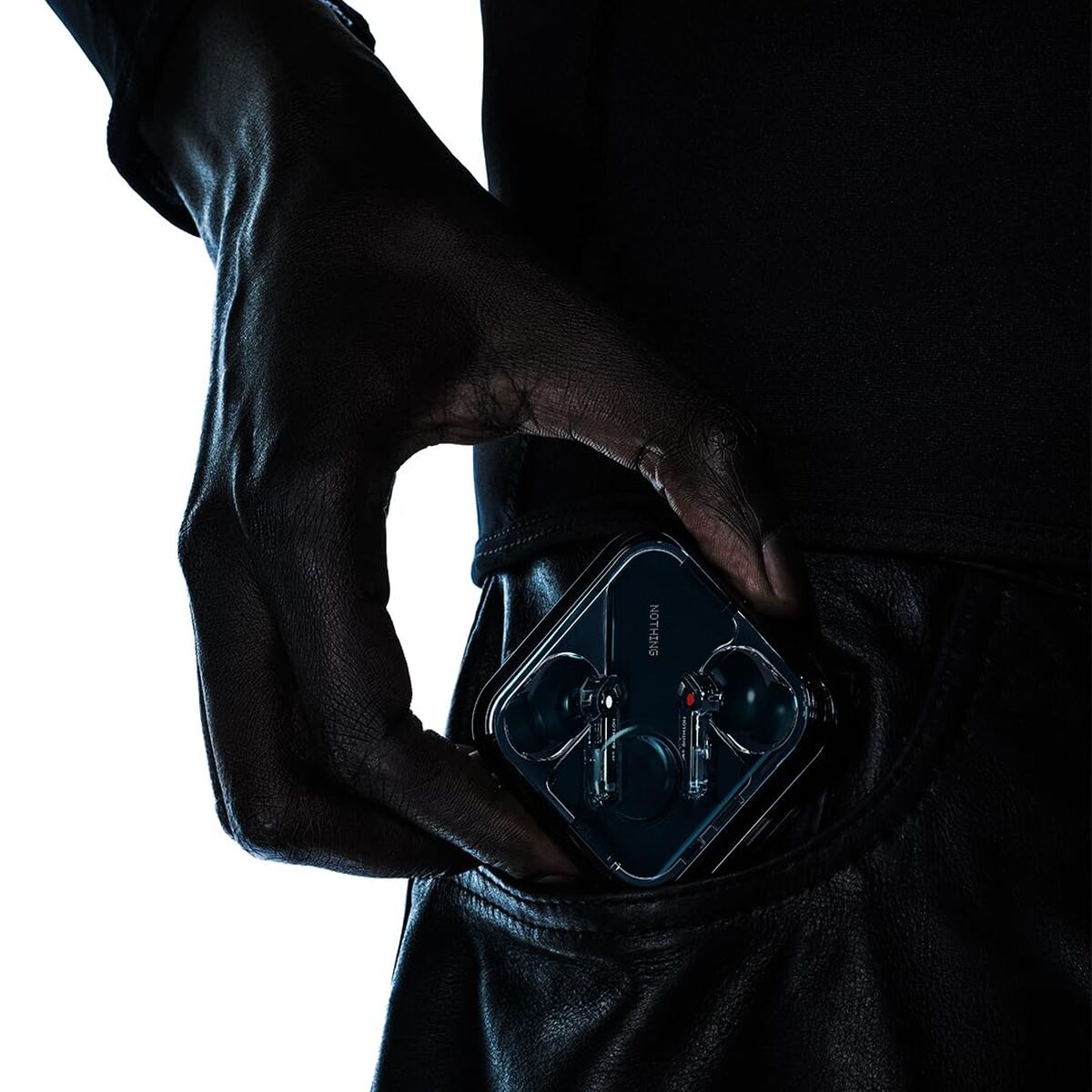 Căști cu Microfon Nothing A10600061 Negru Transparent