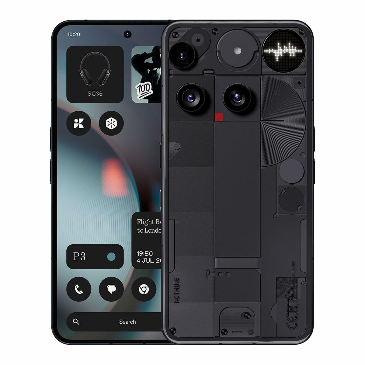 Smartphone Nothing PHONE 3 FLAGSHIP 6,67" 12 GB RAM 256 GB Negru