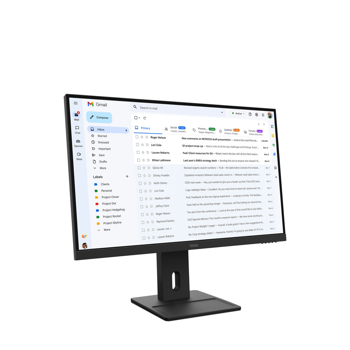 Monitor Gaming Lenovo 64BCMAT4EU 27" Full HD