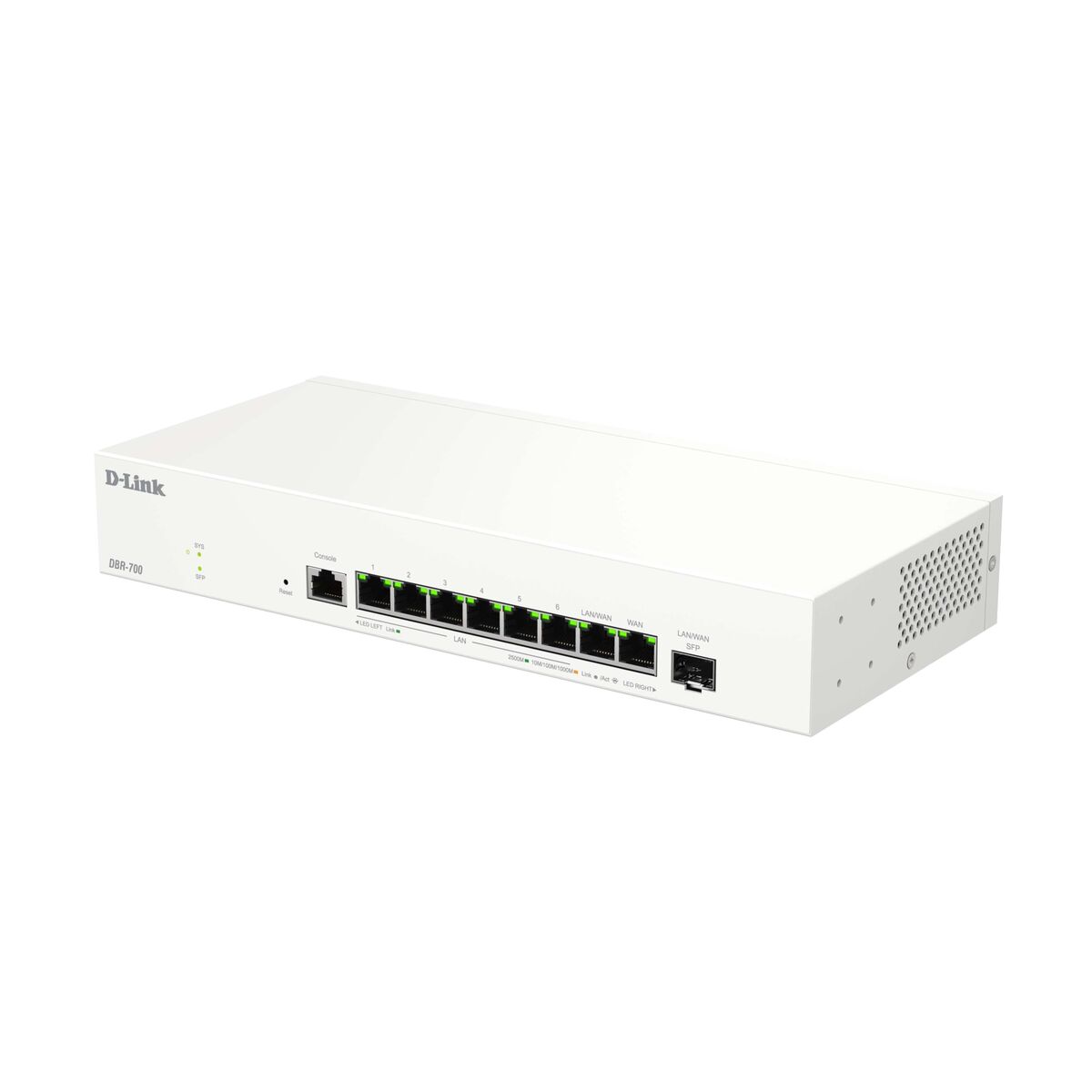 Router D-Link DBR-700 Alb 8 Ethernet LAN