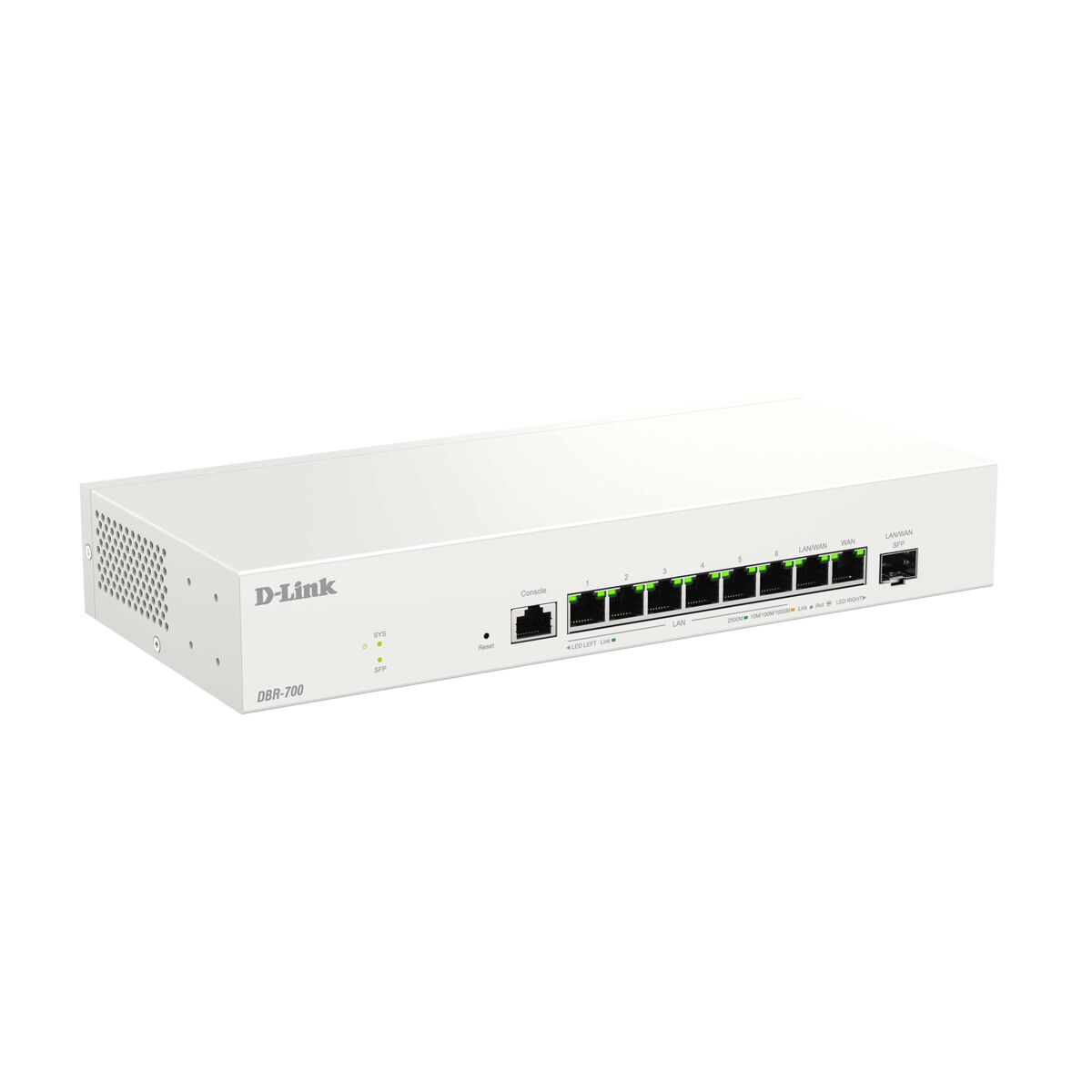 Router D-Link DBR-700 Alb 8 Ethernet LAN