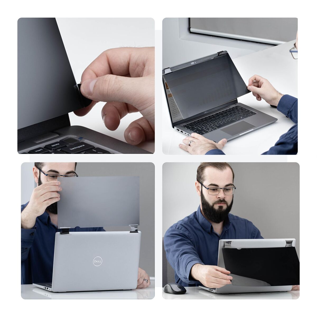 Suport pentru Laptop Startech 156LB-PRIVACY-SCREEN Plastic