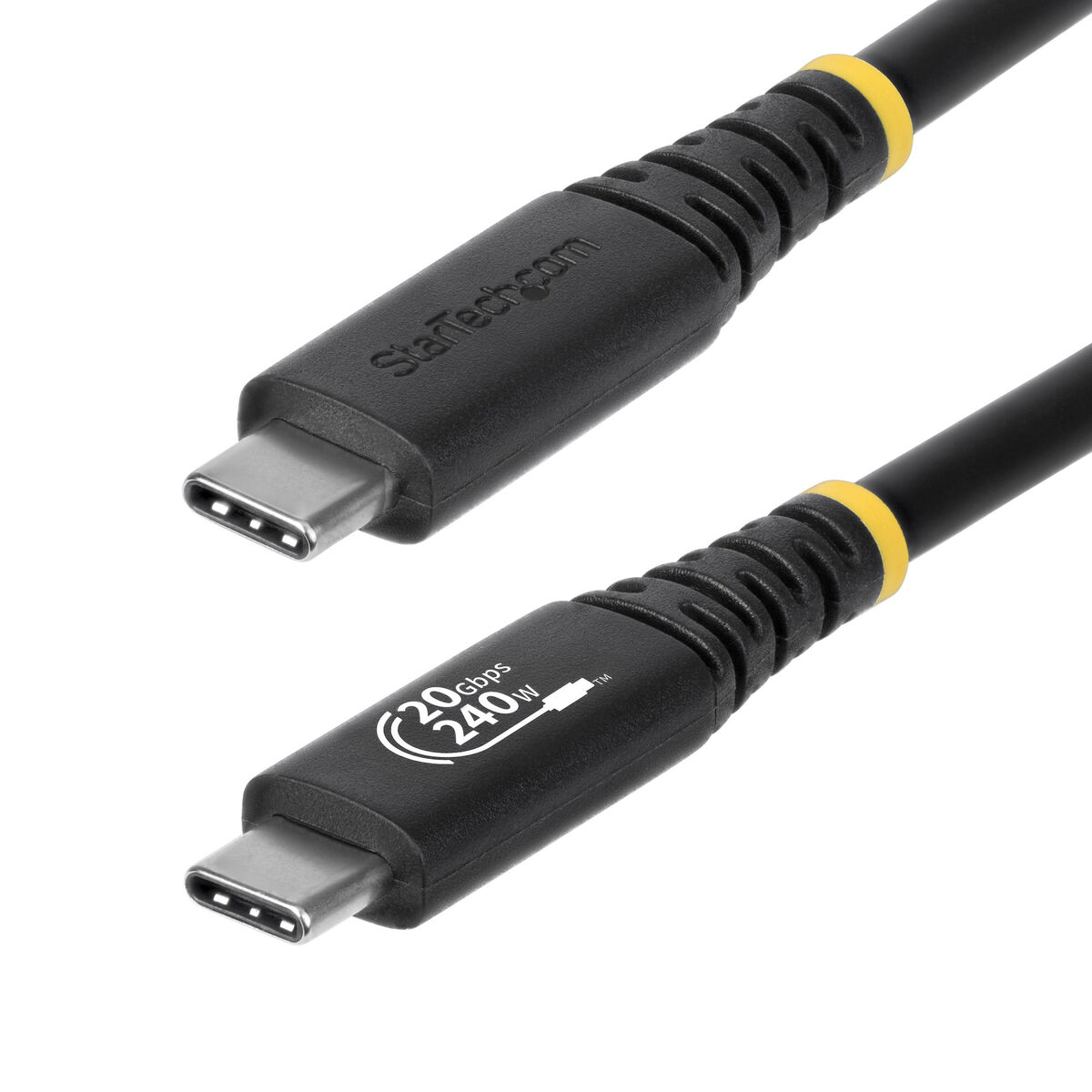Cablu USB Startech CC2M20GUSB4TP Negru 2 m