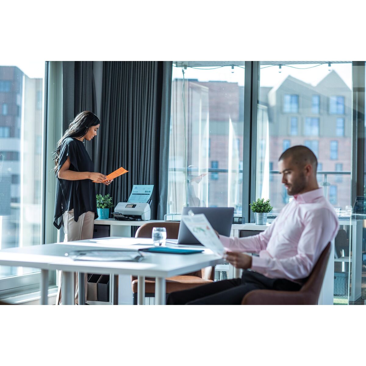 Tavă de Intrare pentru Imprimantă Brother ADS4550WUN1