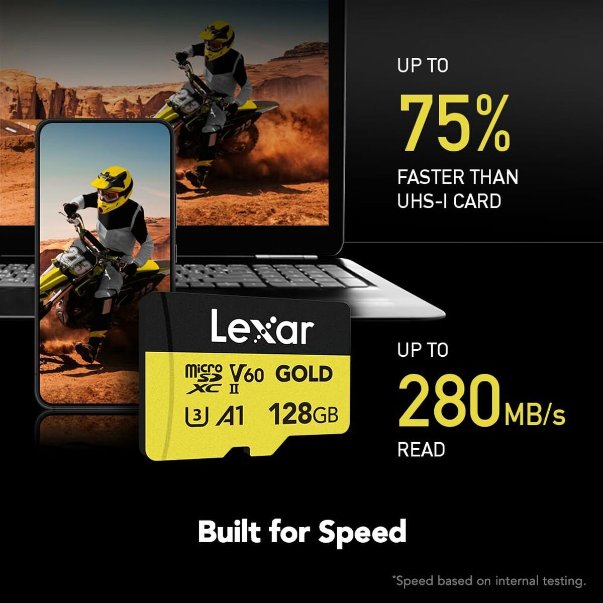 Card de Memorie SD Lexar LMSGOLD128G-BNNNG 128 GB