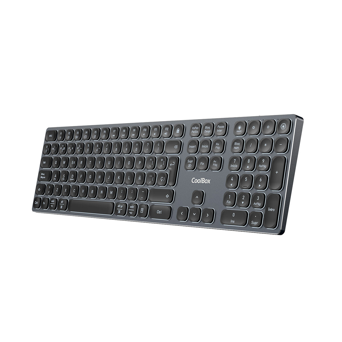 Tastatură și Mouse CoolBox COO-TEW02-BKB Negru