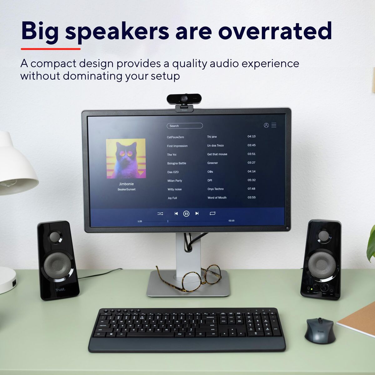 Difuzoare PC Trust Tytan Negru 18 W 4 W 36 W