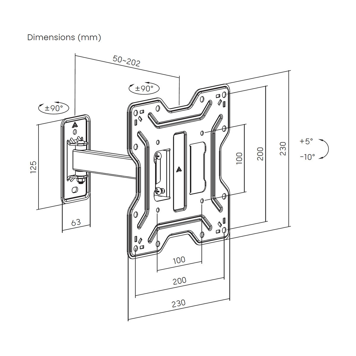 Suport TV Aisens WT43TSE-411 43"