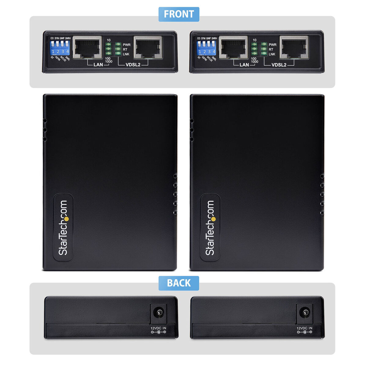 Modul Fibră SFP MultiMod Startech VDSL-LAN-EXTENDER-EU