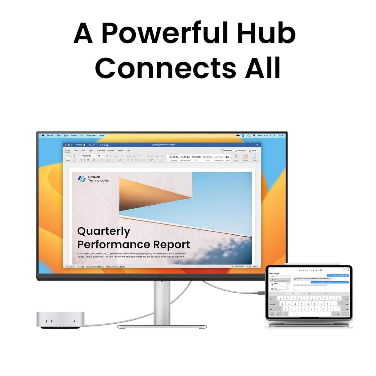 Monitor Gaming BenQ MA320UP 4K Ultra HD 31,5"