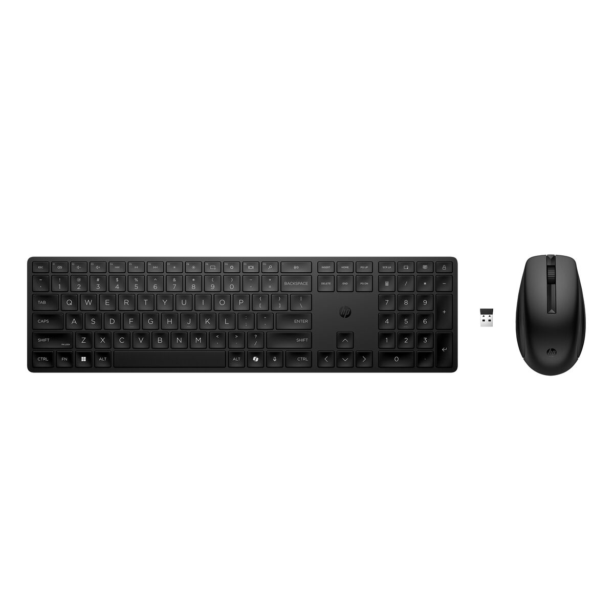 Tastatură și Mouse HP 4R009UT#ABF Negru Franceză (2)