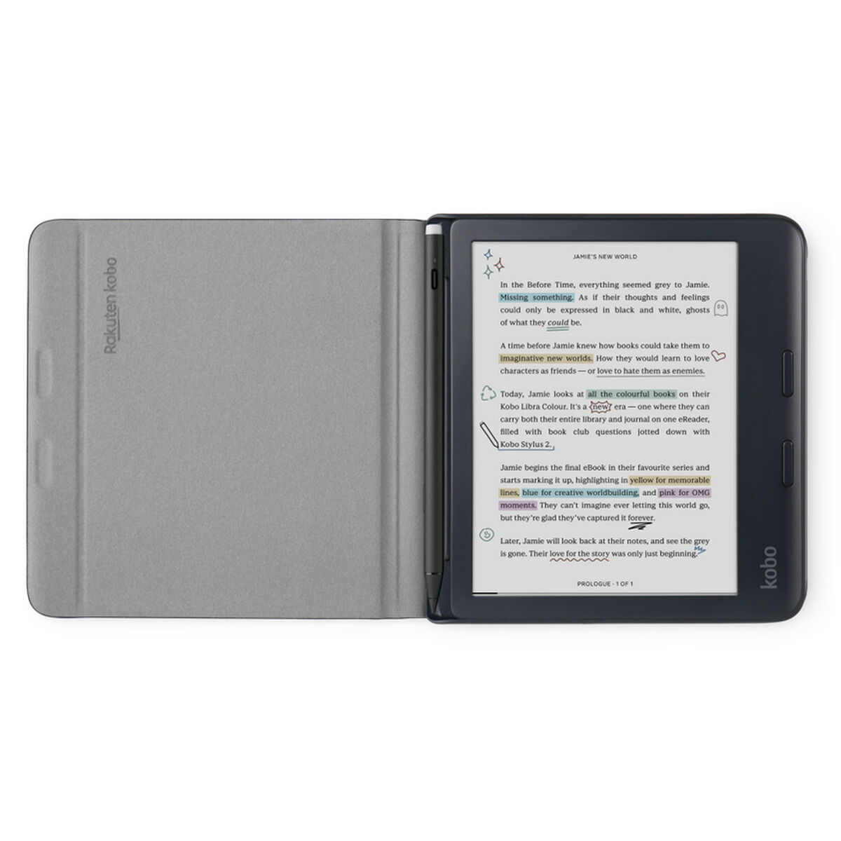 Husă pentru eBook Rakuten N428-AC-SB-N-PU 7" Bej