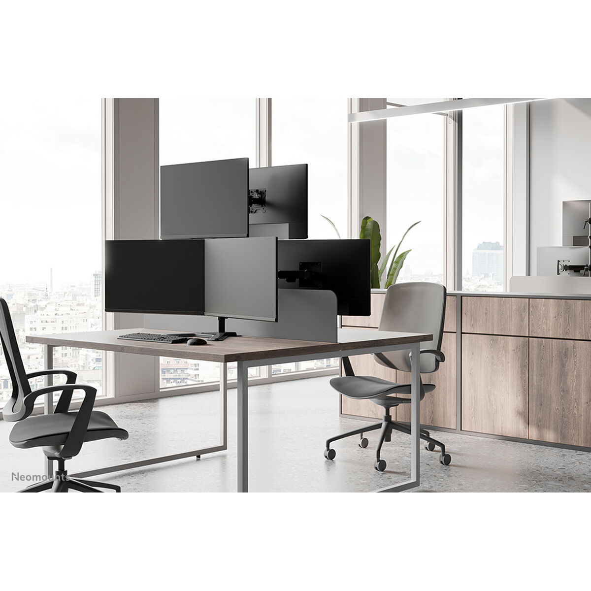 Suport de Masă pentru Ecran Neomounts DS45-600BL2-1 10" 32"