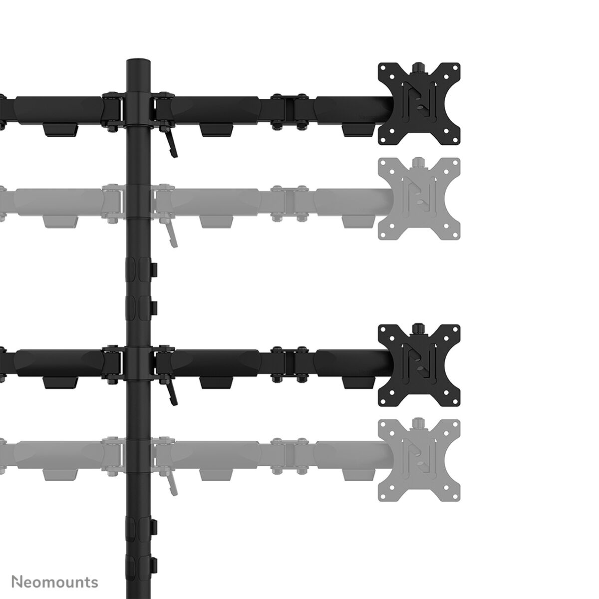 Suport de Masă pentru Ecran Neomounts DS60-600BL2-2 10" 32"