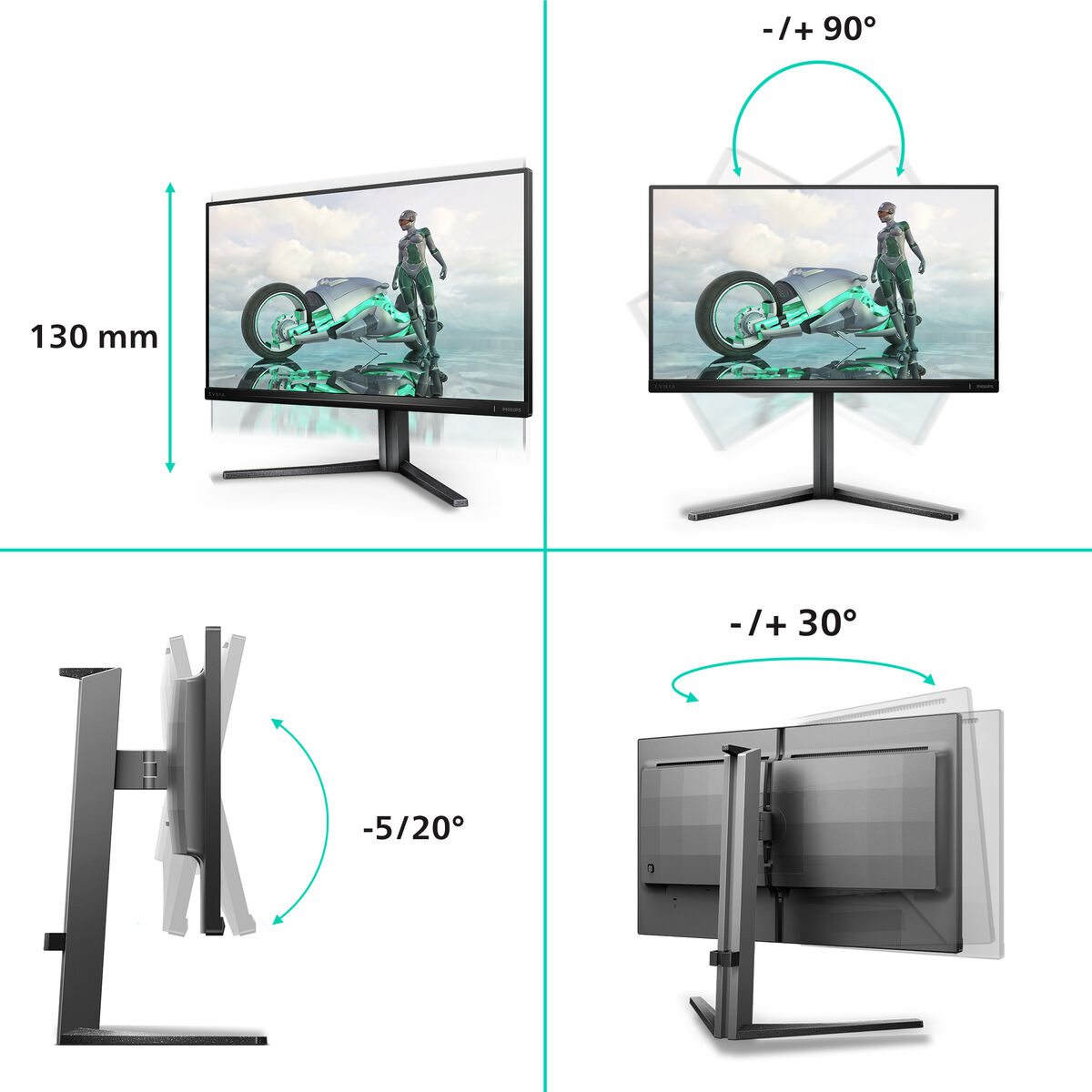Monitor Philips 25M2N3200U/00 Full HD