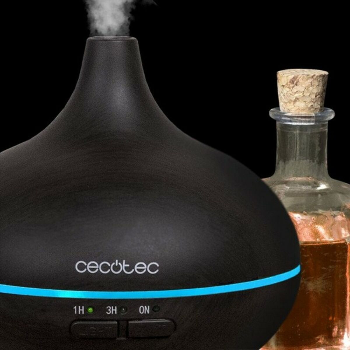 Umidificator Difuzor de Arome Cecotec Pure Aroma 150 YIN Negru Plastic 150 ml (7 W) (1 Unități)