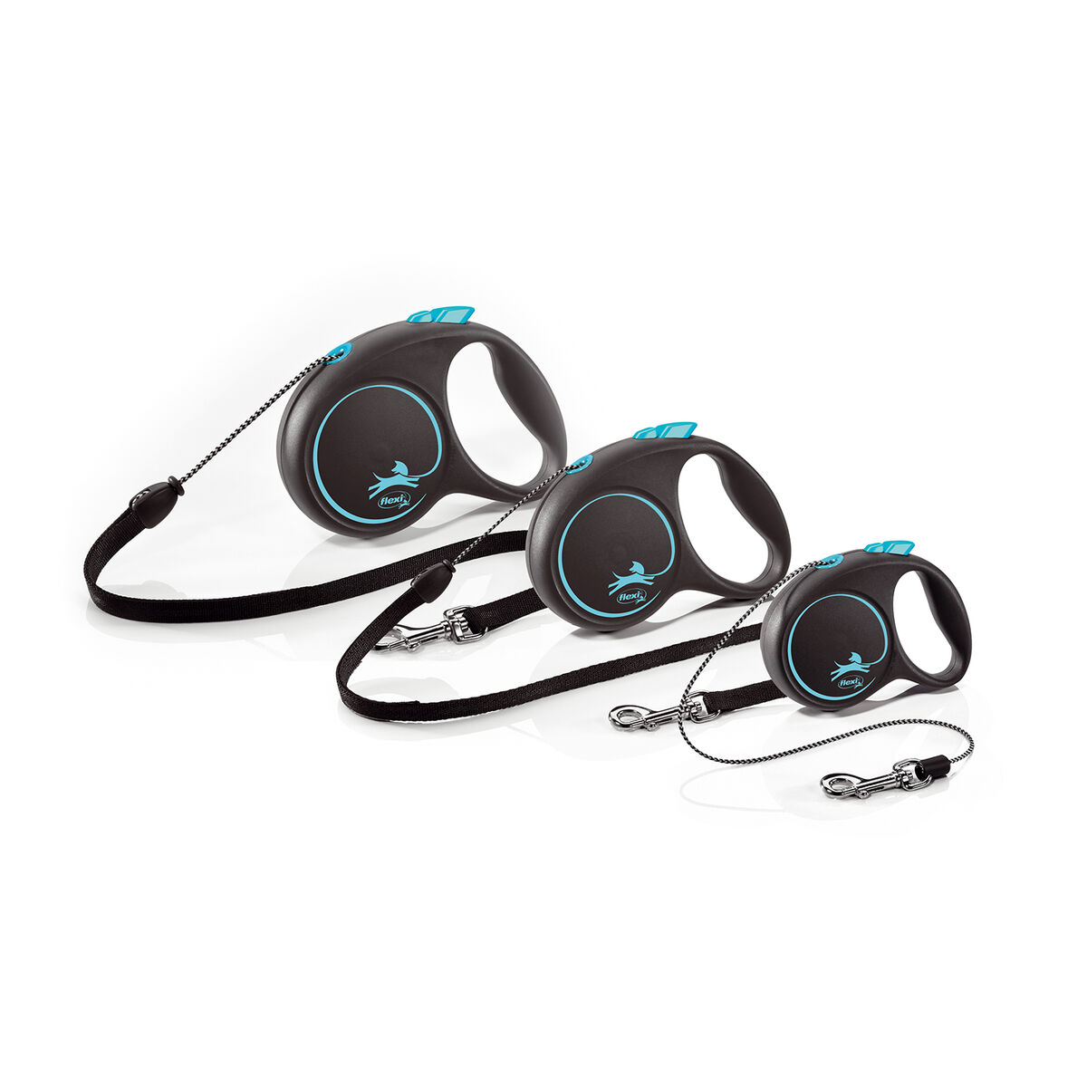 Lesă pentru câine Flexi Flexi 5 m Argintiu S