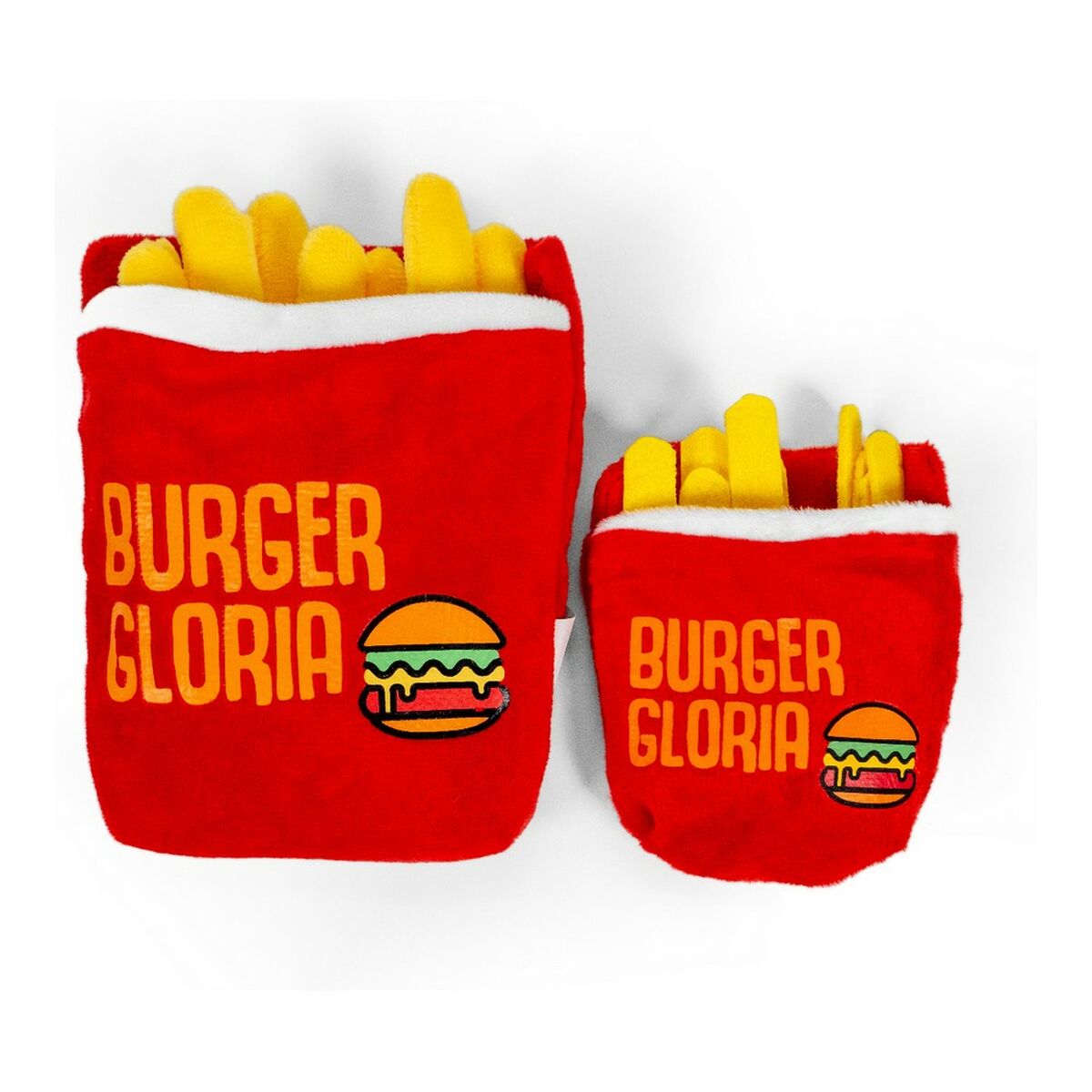 Jucărie din pluș pentru câini Gloria Roșu Poliester polipropilenă Chipsuri