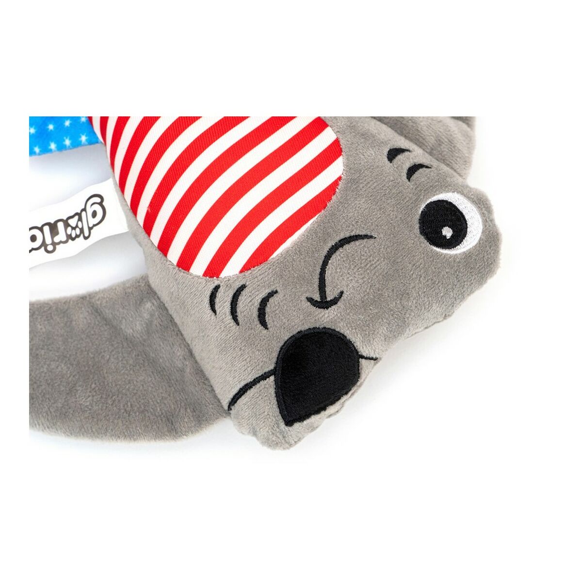 Jucărie din pluș pentru câini Gloria Ryan Gri Poliester polipropilenă Diavolul mare gigant (Manta Ray)